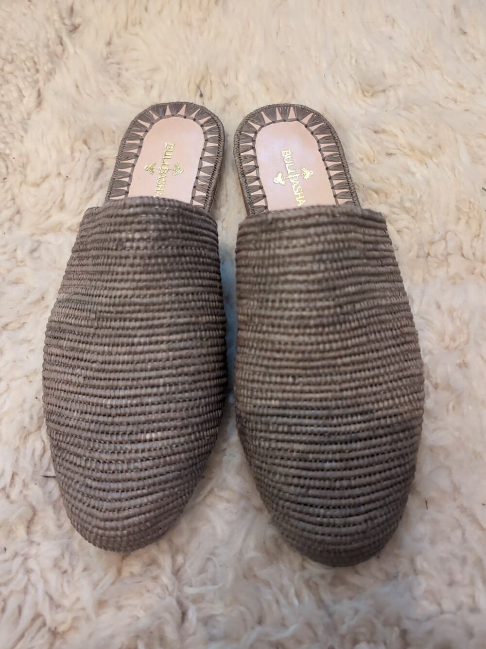 Bullbasha Idir Men’s Sz 7 Luxury Handmade Slip-On Mules Euro 40 NWOB $233 RETAIL